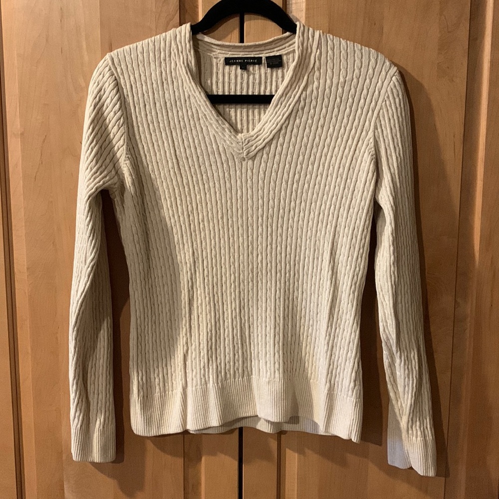 Jeanne Pierre 100% cotton knit top